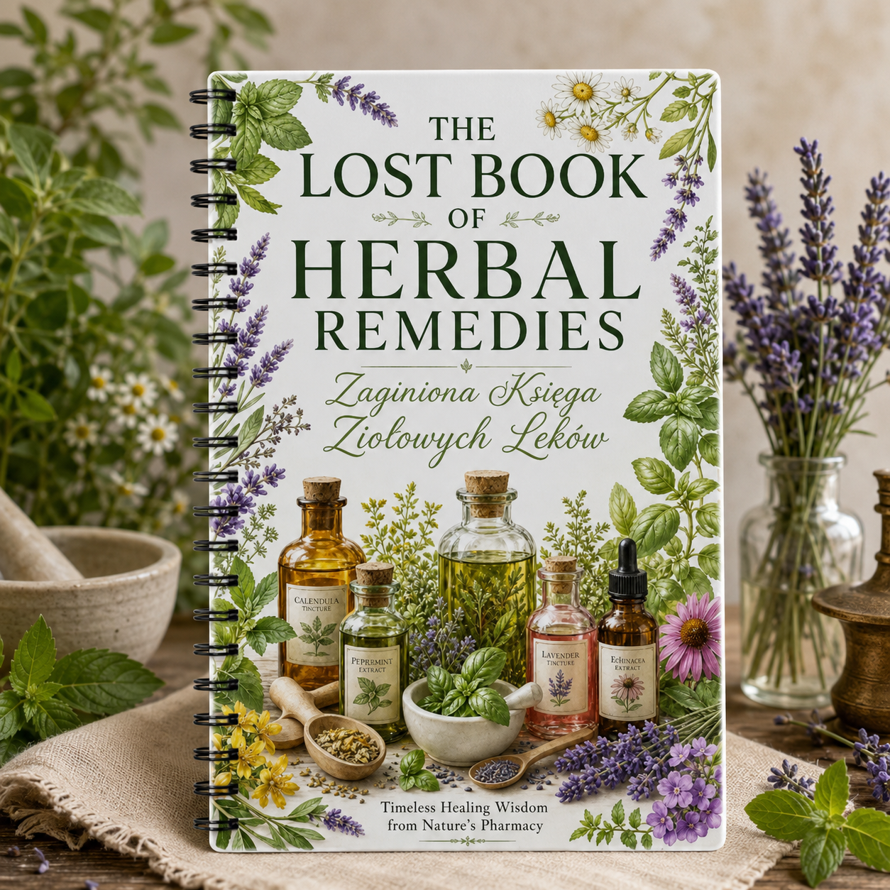 Herbal Holistic Wellness - Herbal Remedies & Natural Healing Journal,