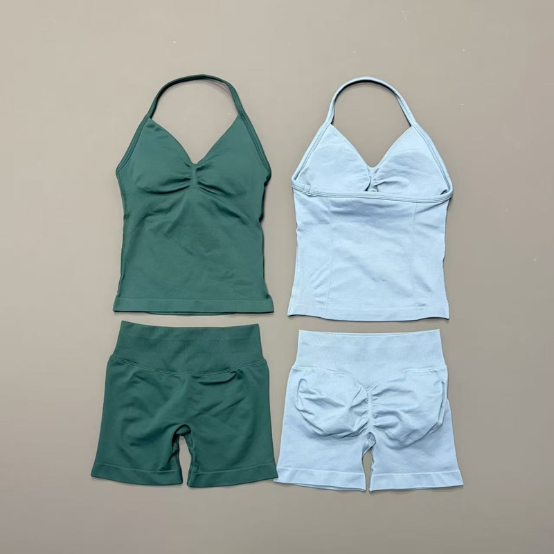 2 Piece Gym Set Women Seamless - Herbal Yoga のレビューと価格