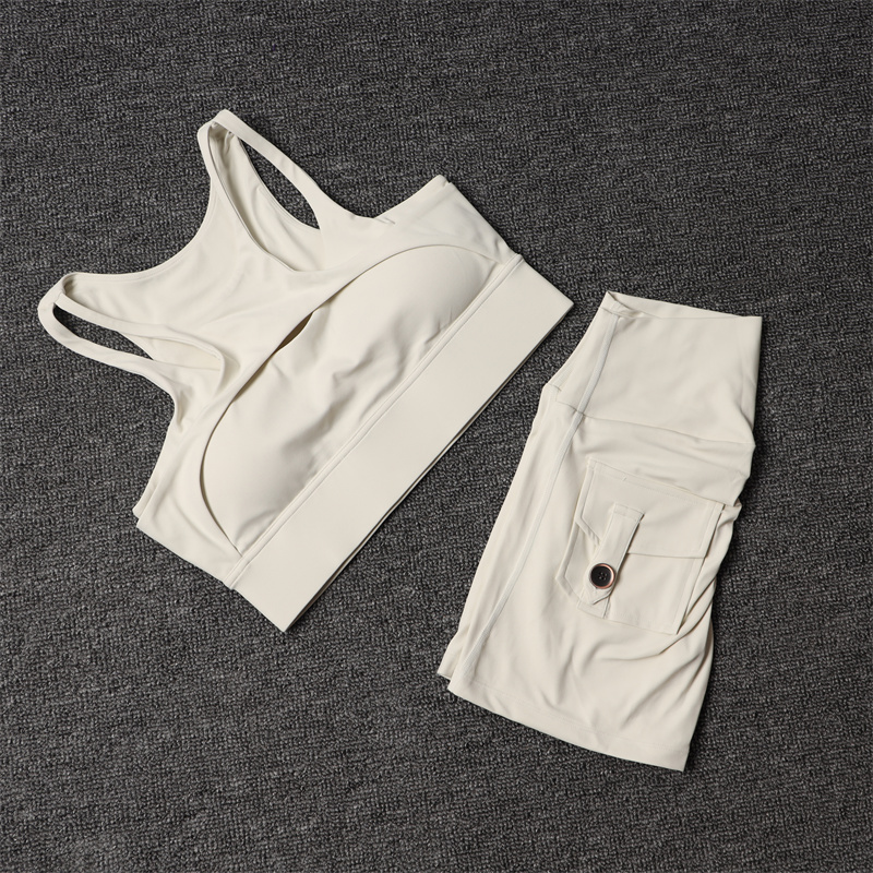 Fitness Shorts Yoga Sets Women - Herbal Yoga のレビューと価格