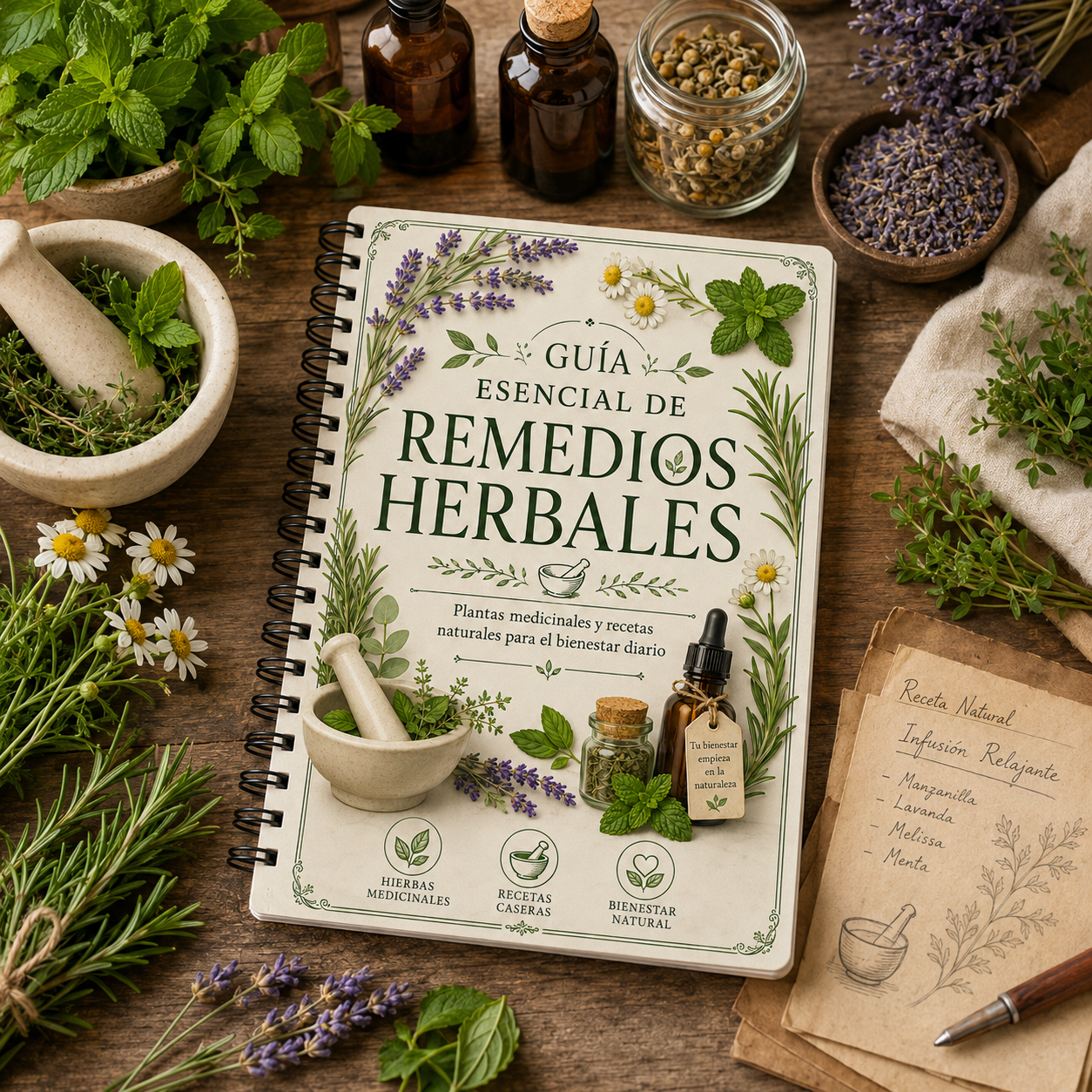 Spanish Herbal Remedies Guide  - Herbal Wellness Remedy のレビューと価格