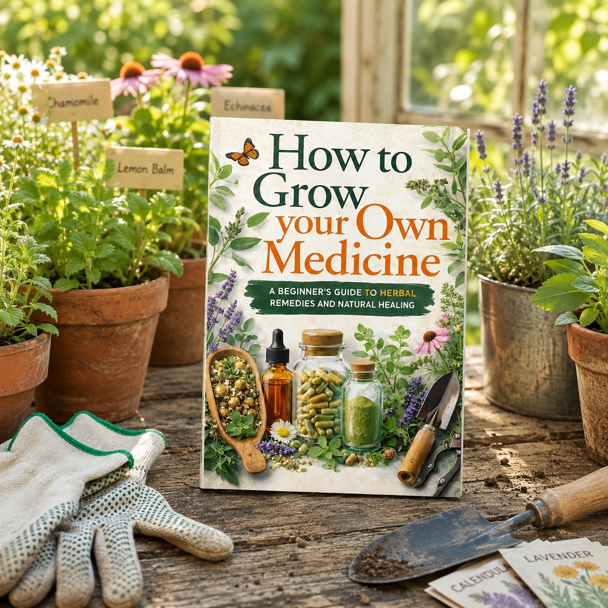 Grow Your Own Medicinal Herbs, - Herbal Holistic Wellness のレビューと価格