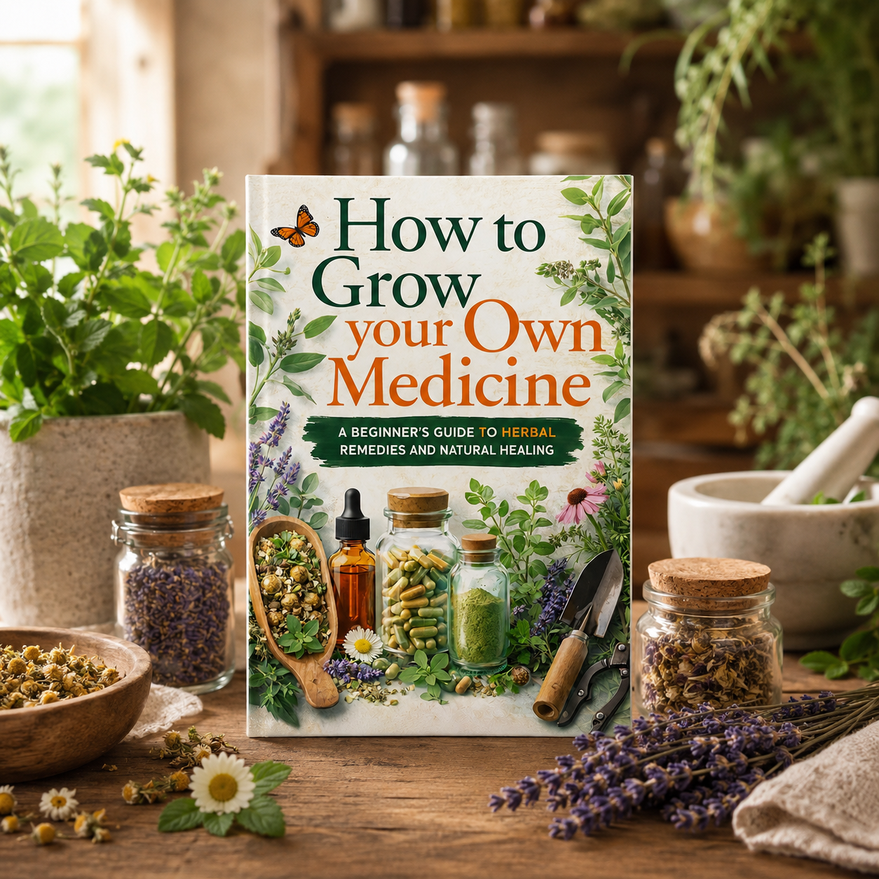 Grow Your Own Medicinal Herbs, - Herbal Holistic Wellness のレビューと価格