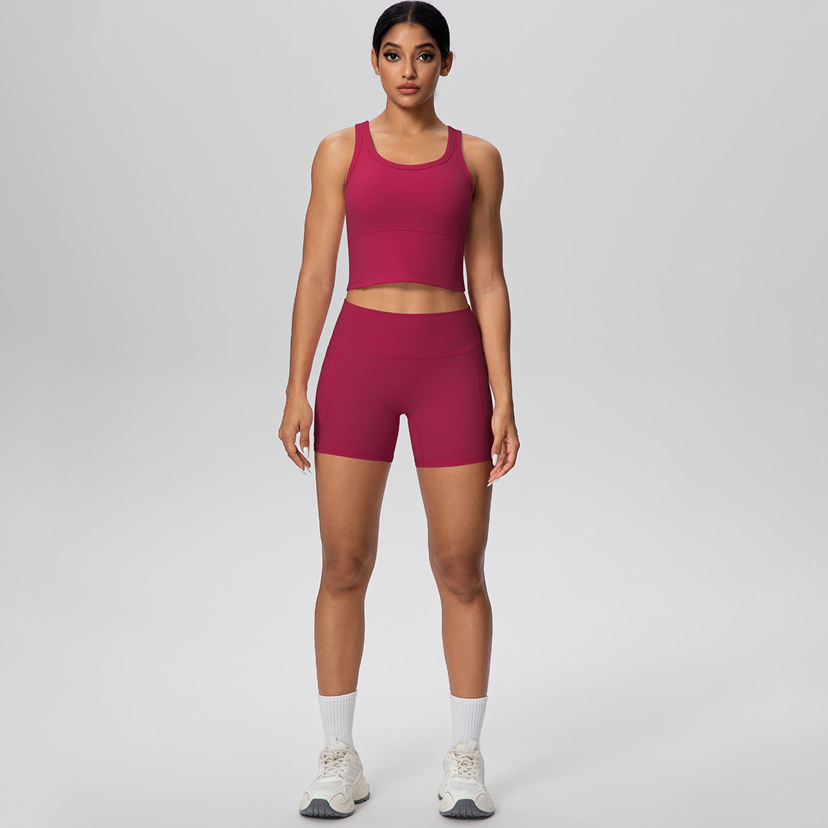 2PCS Women Summer Fitness Spor - Herbal Yoga のレビューと価格
