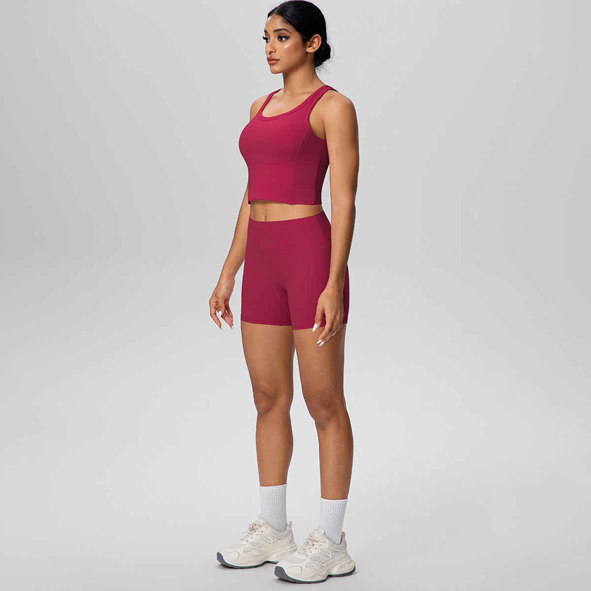 2PCS Women Summer Fitness Spor - Herbal Yoga のレビューと価格