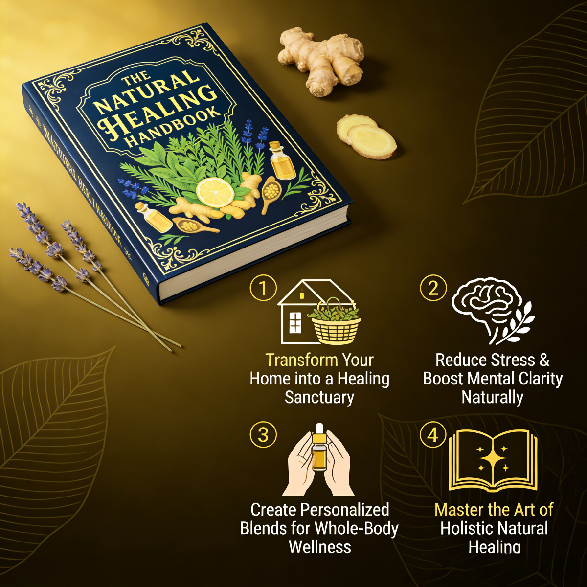 The Natural Healing Handbook:  - Herbal Holistic Wellness のレビューと価格