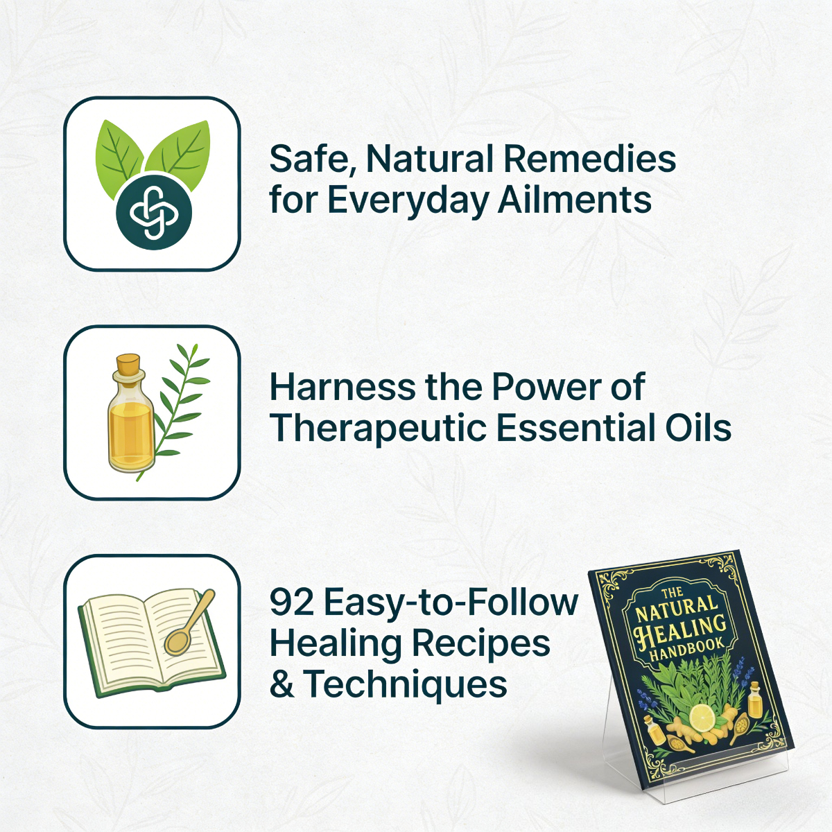 The Natural Healing Handbook:  - Herbal Holistic Wellness のレビューと価格